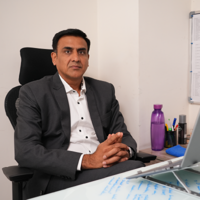 C Sandeep academic director Vijetha college Hyderabad banking professional education leadership